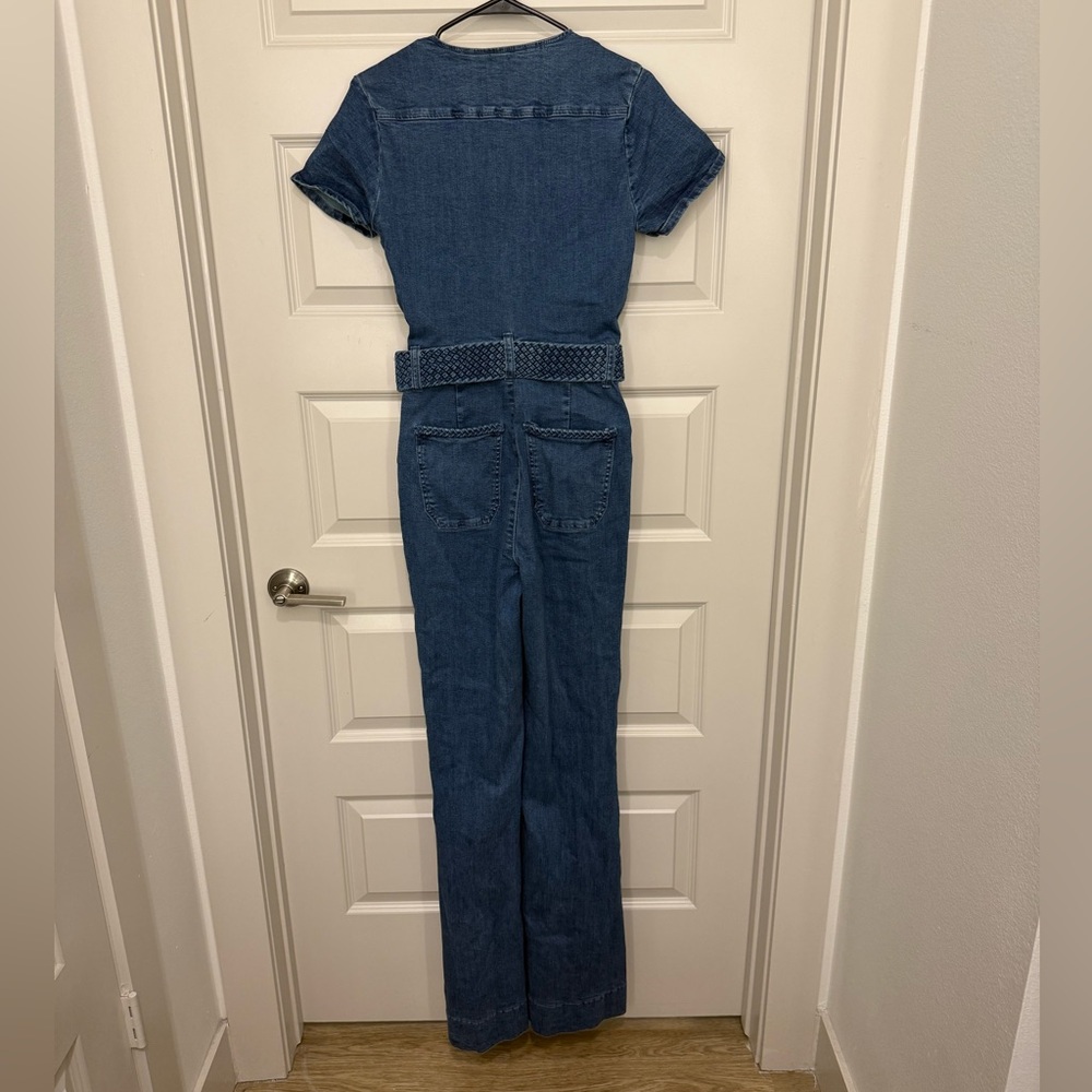 Show Me Your Mumu Heartland Jumpsuit in Braided True Blue - Picture 11 of 13